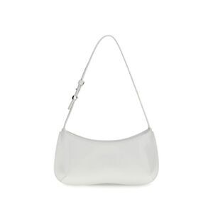 Jacquemus White Calf Leather Bos Taurus Shoulder Women's Bag